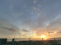 夕陽がきれいでした！癒しでした。