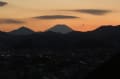 八王子からの富士山