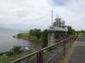 琵琶湖さざなみ街道の樋門、水門