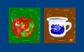 [9]林檎とカップ