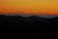 [88]夜明け　夘辰山から見る剣・立山