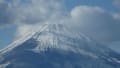 雪化粧の富士山