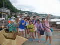 赤泊港祭り２０１３年　ダンボール船レース