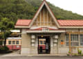 廃線となった　旧片上鉄道跡を訪ねて　・　吉ケ原駅　他（岡山県）