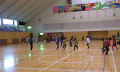 横手ＦＣ小学生の2012年度初練習は横手体育館にて