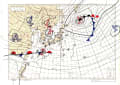 ２０１１年４月天気図