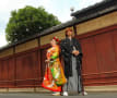 京都の町屋で結婚写真