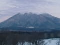 熊本の阿蘇根子岳と富士山