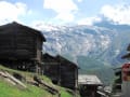 サースフェー　（スイス最高峰のドム山）