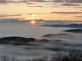 素晴らしい霧の海、初登山