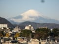 12月7日（日）８時の富士山と湘南平