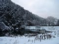 篠山の雪景色