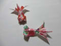 折り紙　金魚