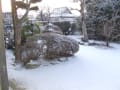 雪の日のお寺