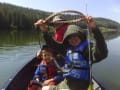 Fishing at Willians Creek Reservoir in August 2013