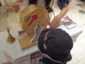 リラックマ阪急　スタンプラリーへ(=゜ω゜)ノ