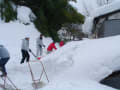 ２月１２日長岡市小国町除雪ボランティア