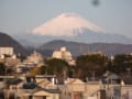 １２月１４日（日）７時の富士山・湘南平・箱根