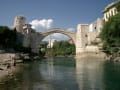[39]モスタルの石橋とネレトヴァ川