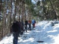 雪の高尾山