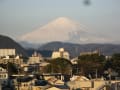 １月１６日（金）７時の富士山、湘南平、箱根