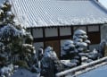 雪の仙石庭園