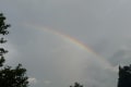 御殿場欅平（けやきだいら）ファミリーキャンプ場の虹