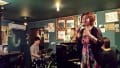 ７月２６日　下関市バンドワゴン　naomi　 信行さん、他2人とJAZZ INN BANDWAGONにいます。