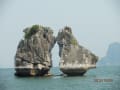 ベトナム世界遺産ハロン湾風景