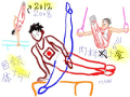 [15]体操 2012 内村金・銀メダル、団体 銀メダル