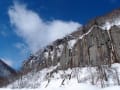 雪景色　天人峡　（北海道旭川）