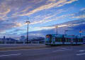 朝焼け電車Ⅱ・御幸橋　200913
