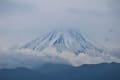 冬至の日　富士山