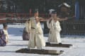 [12]上賀茂神社、武射神事の雪