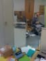 地震後のオフィス
