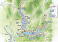 千丈寺湖地図