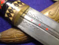  DAN００６１　 アラブ族の装飾短剣（小型・実物）