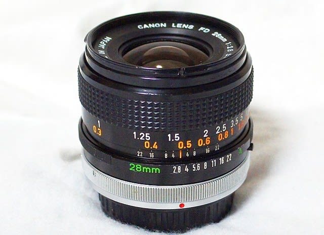 RMC Tokina 28mm F 2.8 Canon FDマウント 広角レンズ