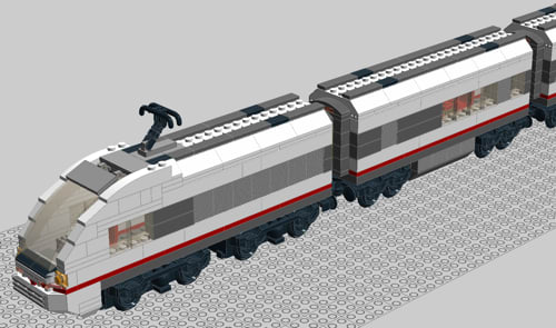 発売間近！…#60051（レゴ シティ トレイン 超特急列車）の改造を予習してみた。 - お座敷都市開発