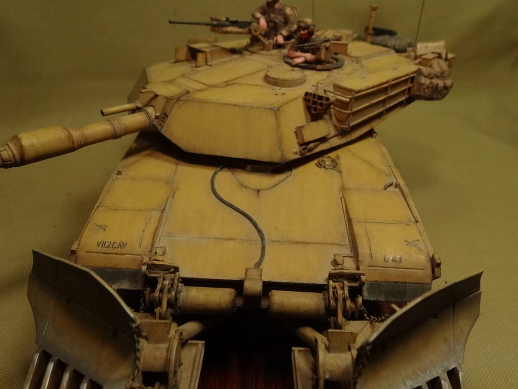 M1A1 エイブラムス マインプラウ タミヤ 1/35 (M1A1 ABRAMS M1A1 エイブラムス マインプラウ タミヤ 1/35 (M1A1 ABRAMS