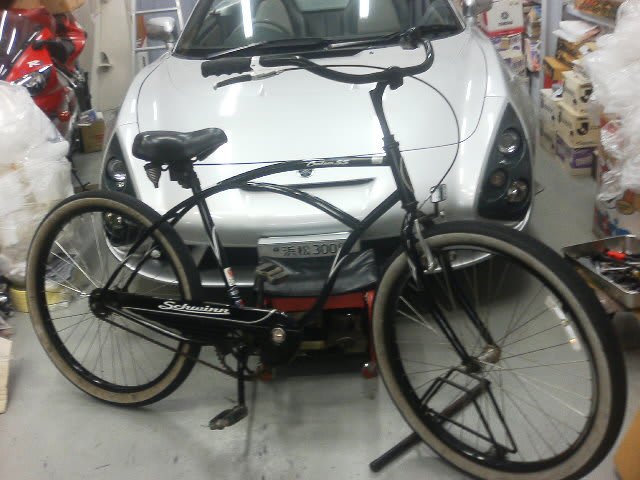 ビーチクルーザーは、中古車の方がビンテージ感がでて、好い感じ ビーチクルーザーは、中古車の方がビンテージ感がでて、好い感じ