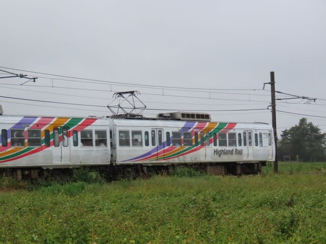 アルピコ交通　上高地線の電車