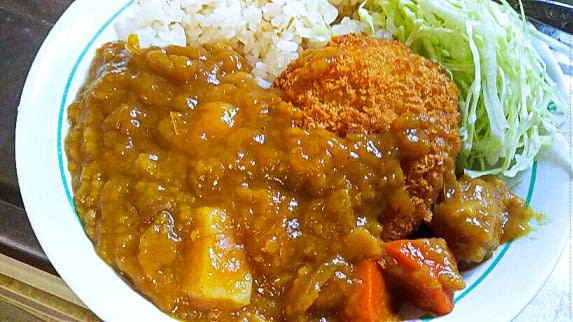 料理とはいえない 新わし流 昼めし メンチキャベツカレー ブログぼおりゅう りき 傍流にも力あり 料理とはいえない 新わし流 昼めし メンチキャベツカレー ブログぼおりゅう りき 傍流にも力あり