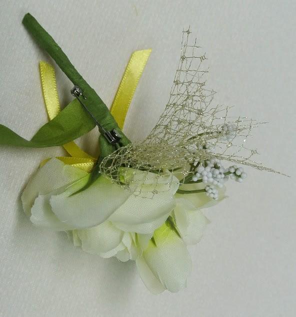 コサージュの作り方 リボンの作り方 ブローチピンの付け方 造花のココーフラワー横浜 Blog