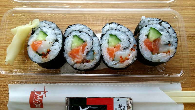 ちよだ鮨横浜橋店:サーモンほたて巻