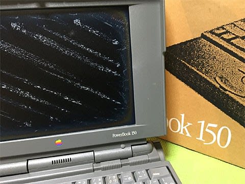 PowerBook150 液晶劣化