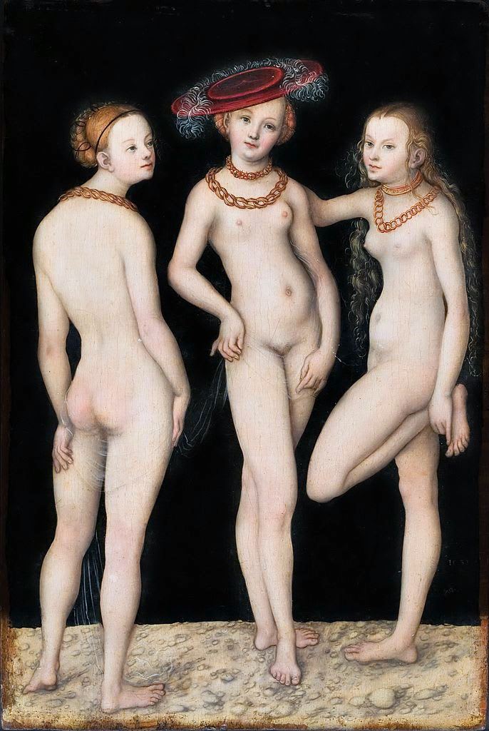 Nude work of Cranach【Galleries】