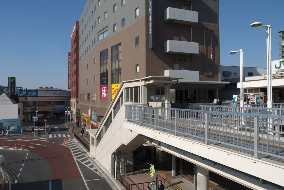 １月の津田沼駅 ｊｒ津田沼駅北口から南北通路を通り抜けて南口へ ｐａｒｔ２ 緑には 東京しかない