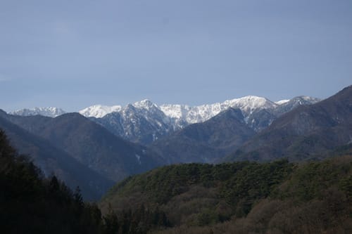 駒ケ岳あたりの山