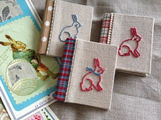 Jeu de Filsジュドフィル　高橋亜紀カルトナージュ刺繍キット5点セット Jeu de Filsジュドフィル 高橋亜紀カルトナージュ刺繍キット5点